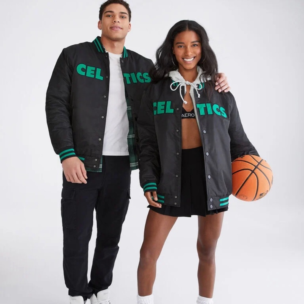 Celtics unisex bomber jacket